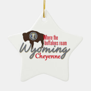ORNAMENTO DE CERÂMICA WYOMING