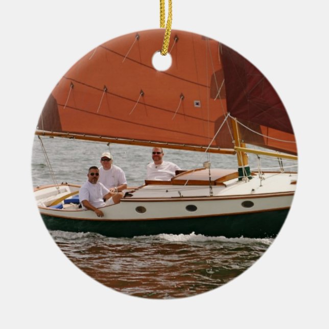 Ornamento De Cerâmica Xmas 2011 CAPAZ (Frente)