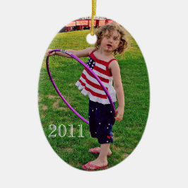 Ornamento De Cerâmica Xmas Kendall 2011