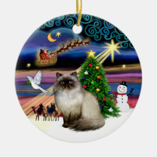 Ornamento De Cerâmica Xmas Magic - Himalaia 7 (ponto de focagem)