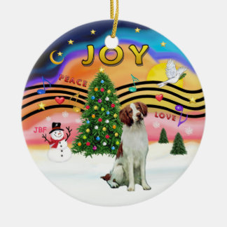 Ornamento De Cerâmica Xmas Music 2 - Bretanha espanhola