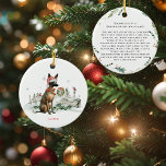 Ornamento De Cerâmica Xoloitzcuintli | Cachorro Mexicano Sem Cabelo<br><div class="desc">Celebre o seu amor pela Xoloitzcuintli com esta maravilhosamente trabalhada Watercolor Mexicana Cachorro-Sem-Cabelo Cerâmica. Apresentando um elegante e pintado à mão do icônico Xoloitzcuintli, este ornamento traz uma mistura única de herança mexicana e alegria de férias para sua árvore de Natal. A intrincada ilustração aquática captura a nobre presença do...</div>