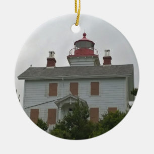 Ornamento De Cerâmica Yaquina Bay Lighthouse, OU