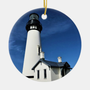 Ornamento De Cerâmica Yaquina Head Lighthouse, Newport, Oregon