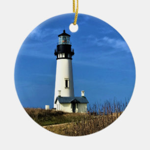 Ornamento De Cerâmica Yaquina Head Lighthouse, Newport, Oregon