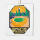 Ornamento De Cerâmica Yellowstone National Park Morning Glória Piscina R (Lado)