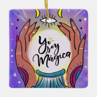 Ornamento De Cerâmica Yo Soy Magia