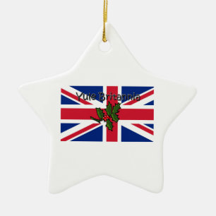 Ornamento De Cerâmica Yule Britannia