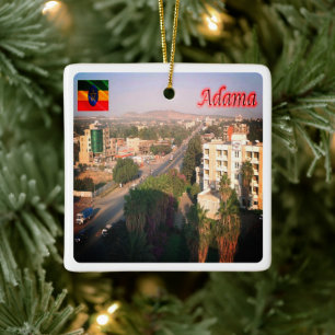 Ornamento De Cerâmica zET004 ADAMA, Etiópia, África,