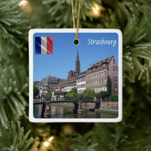 Ornamento De Cerâmica zFR142 STRASBOURG, França