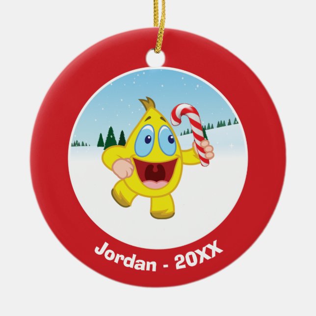 Ornamento De Cerâmica Zingoz (Frente)