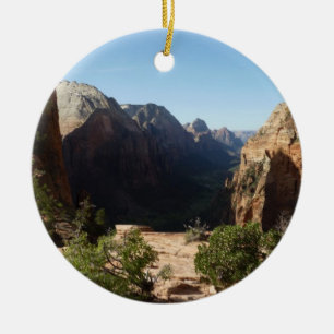 Ornamento De Cerâmica Zion a partir da Trilha Angels Landing Parque Naci