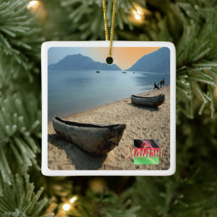 Ornamento De Cerâmica zMW005 MALÁUI, Lago Malawi, África,