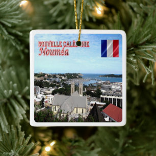 Ornamento De Cerâmica zNC004 NOUMEA, NOVA CALEDÔNIA, Oceania,