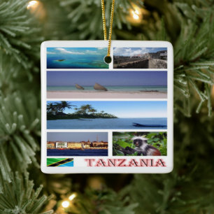 Ornamento De Cerâmica zTZ014 TANZÂNIA, Mosaico, África