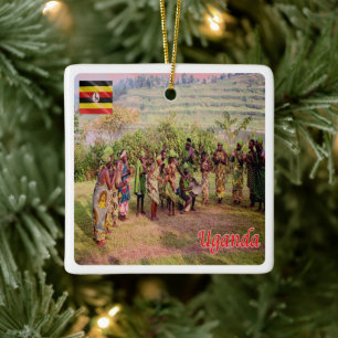 Ornamento De Cerâmica zUG003 UGANDA, Batwa, África,