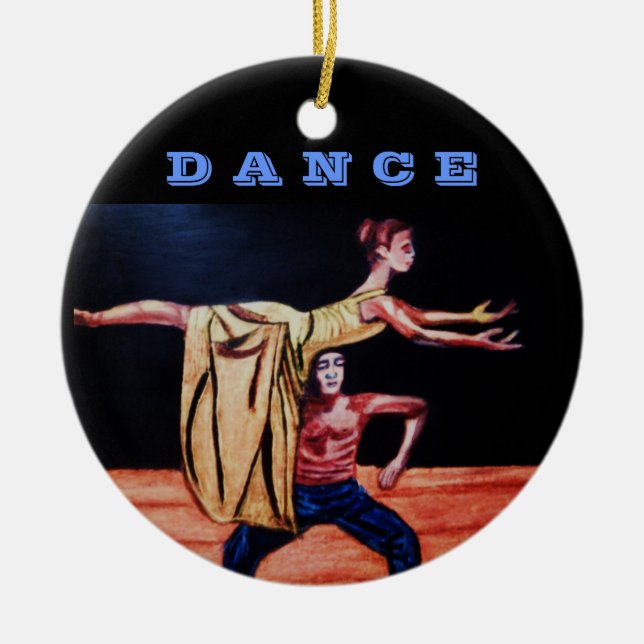 Ornamento de CHRISTMAS DANCE (Frente)