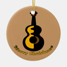 Ornamento de ChristmasTree da guitarra