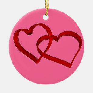 Ornamento de Corações Vinculados