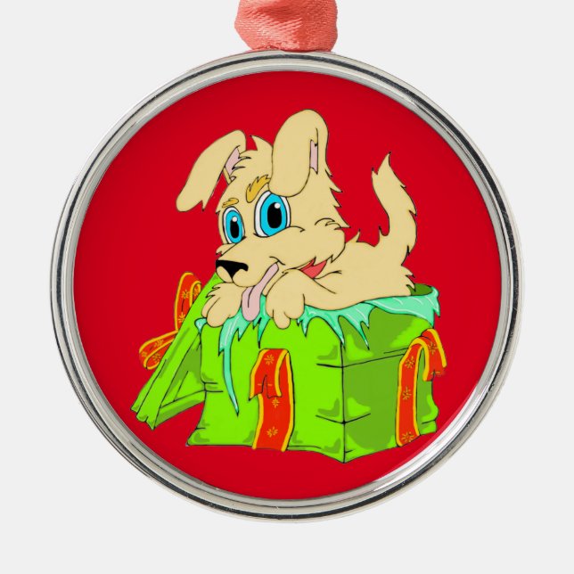 Ornamento de Cuppy de Natal (Frente)