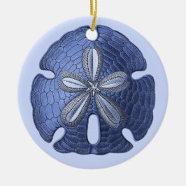 Ornamento de Dólar de Areia Azul