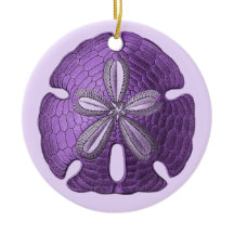 Ornamento de Dólar de Areia Violeta