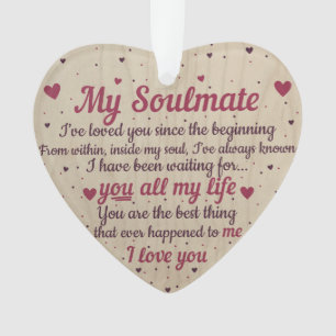 Ornamento de Enforcamento - Meu Soulmate