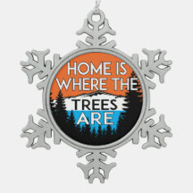 A casa é o lugar onde as árvores estão