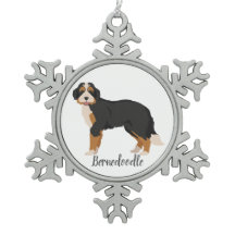 Bernese Poodle mix, Enfeites de natal de Bernedood