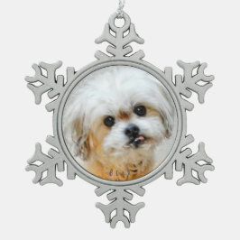 Ornamento De Estanho Floco De Neve Floco de Neve Malshi