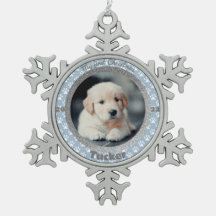 Foto do Primeiro Natal do Cachorrinho com Pegada d