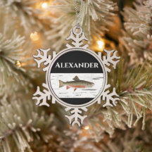 Fundo do Latido Rustic Aspen do Arco-Íris, Truta