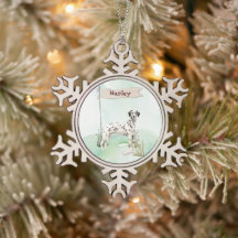 Nome Personalizado Cão Pet Dalmaciano