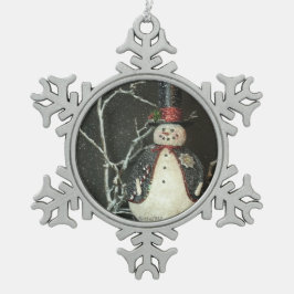 Ornamento De Estanho Floco De Neve O Mayor