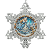 Ornamento Frame Snowflake