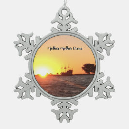 Ornamento De Estanho Floco De Neve Pirate Soul