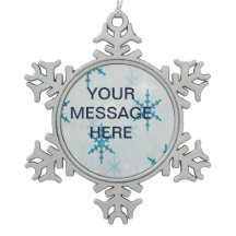 SnowflakeBling Enquadrado Decoração Personalizada