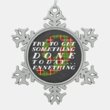 Tipo 9 ornamento engraçado de Enneagram do floco