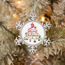 Tipografia de árvore de Natal elegante e divertida
