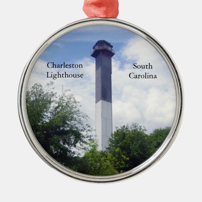 Ornamento de Farol Charleston (Frente)