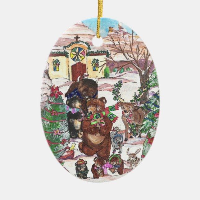 Ornamento de Feliz Navidad (Frente)