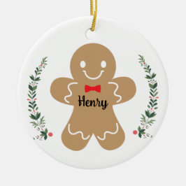 Ornamento de Férias de Natal Personalizadas para o
