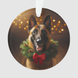 Ornamento de Férias Malinois belgas