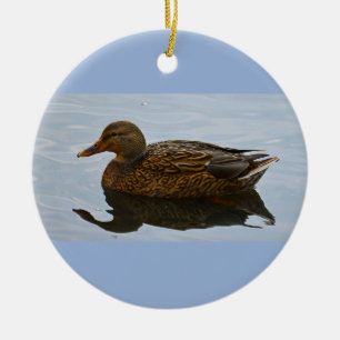 Ornamento de Foto Duck