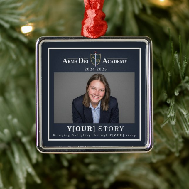 Ornamento de Fotografias Arma Dei (Árvore)