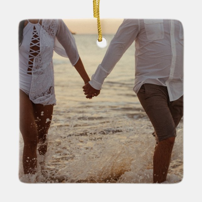 Ornamento de Fotos Personalizado| Manutenção Perso (Frente)