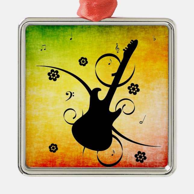 Ornamento de Guitar Metal (Frente)
