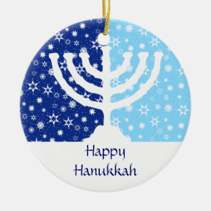 Ornamento de Hanukkah Menorah