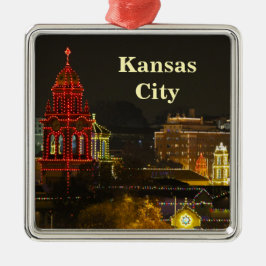 Ornamento de Kansas City Plaza Lights Metal