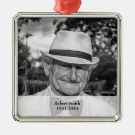 Ornamento de Keepsaes Memorial da Foto